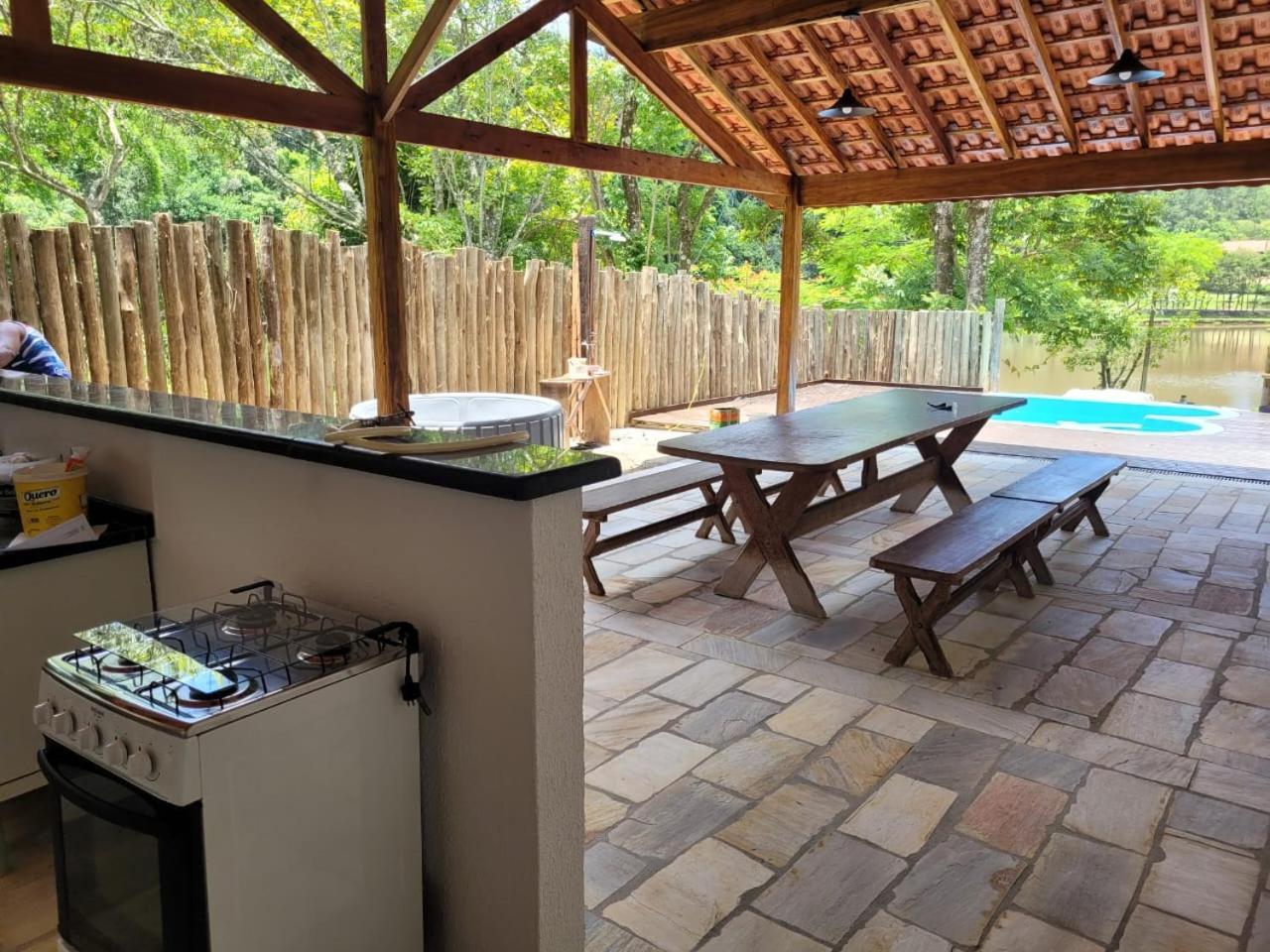 Hotel Fazenda Pintado Na Brasa Guararema Exterior foto